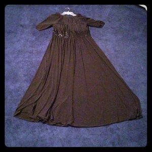 Black Classic Evening Gown